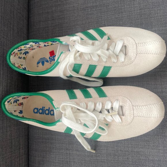 Rare vintage Adidas okapi retro suede sneakers - Picture 2 of 12